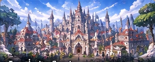 เมืองและปราสาทในโลก Midgard